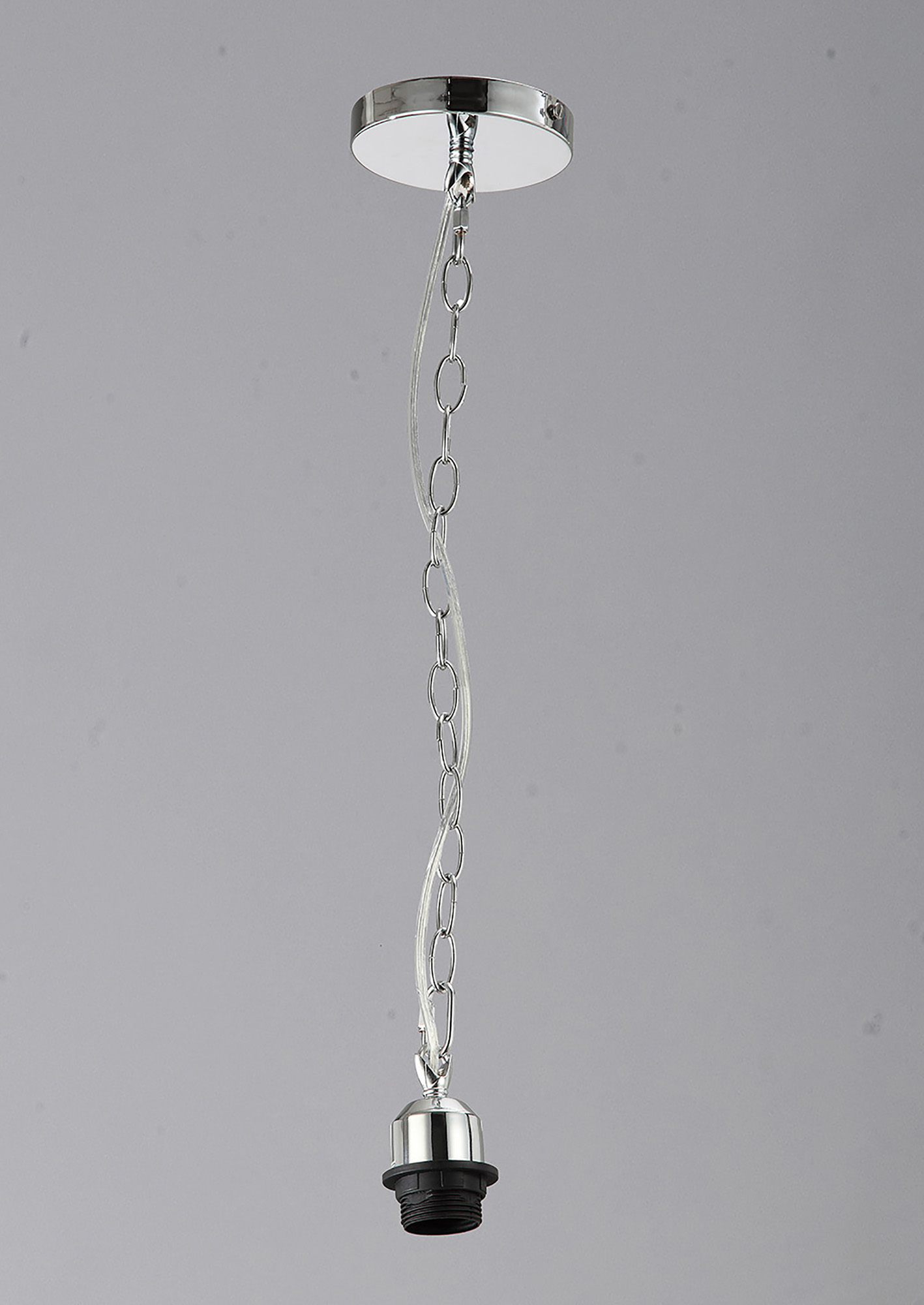 Kudo Polished Chrome Ceiling Lights Diyas Single Pendant Kudo Polished Chrome Ceiling Lights Diyas Single Pendant